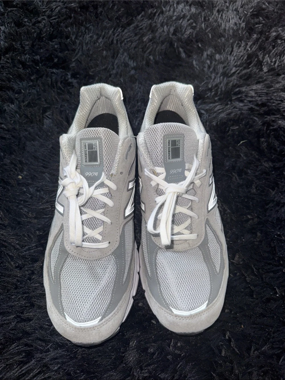 New Balance Gray and White Women's Sneakers